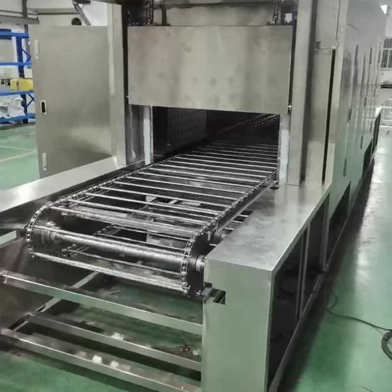 Horno de túnel anticorrosión de alta temperatura a 600 °C