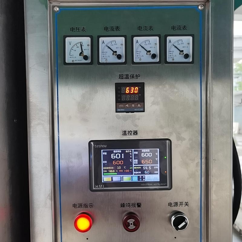 Horno industrial de acero inoxidable